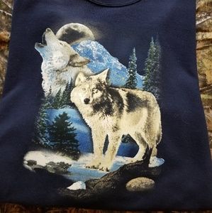 Wolf crewneck sweatshirt